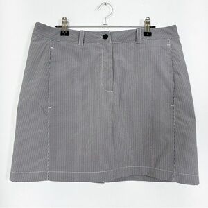 Maggie Lane Black and White‎ Micro Check Mini Golf Skort Size 10